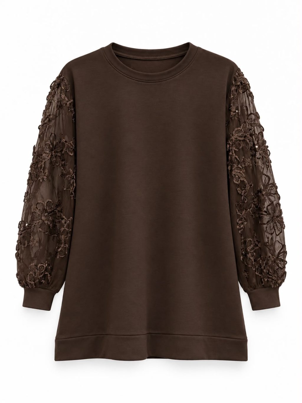 1967 Dress Sweater Floral lace Sleeve - Afbeelding 5
