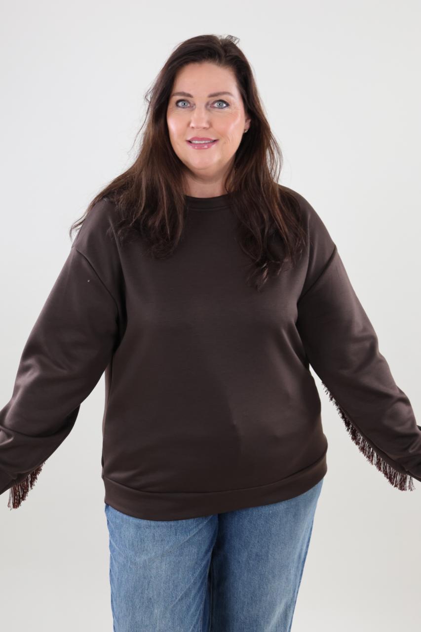 1968 Sweater Fringe Back - Afbeelding 2