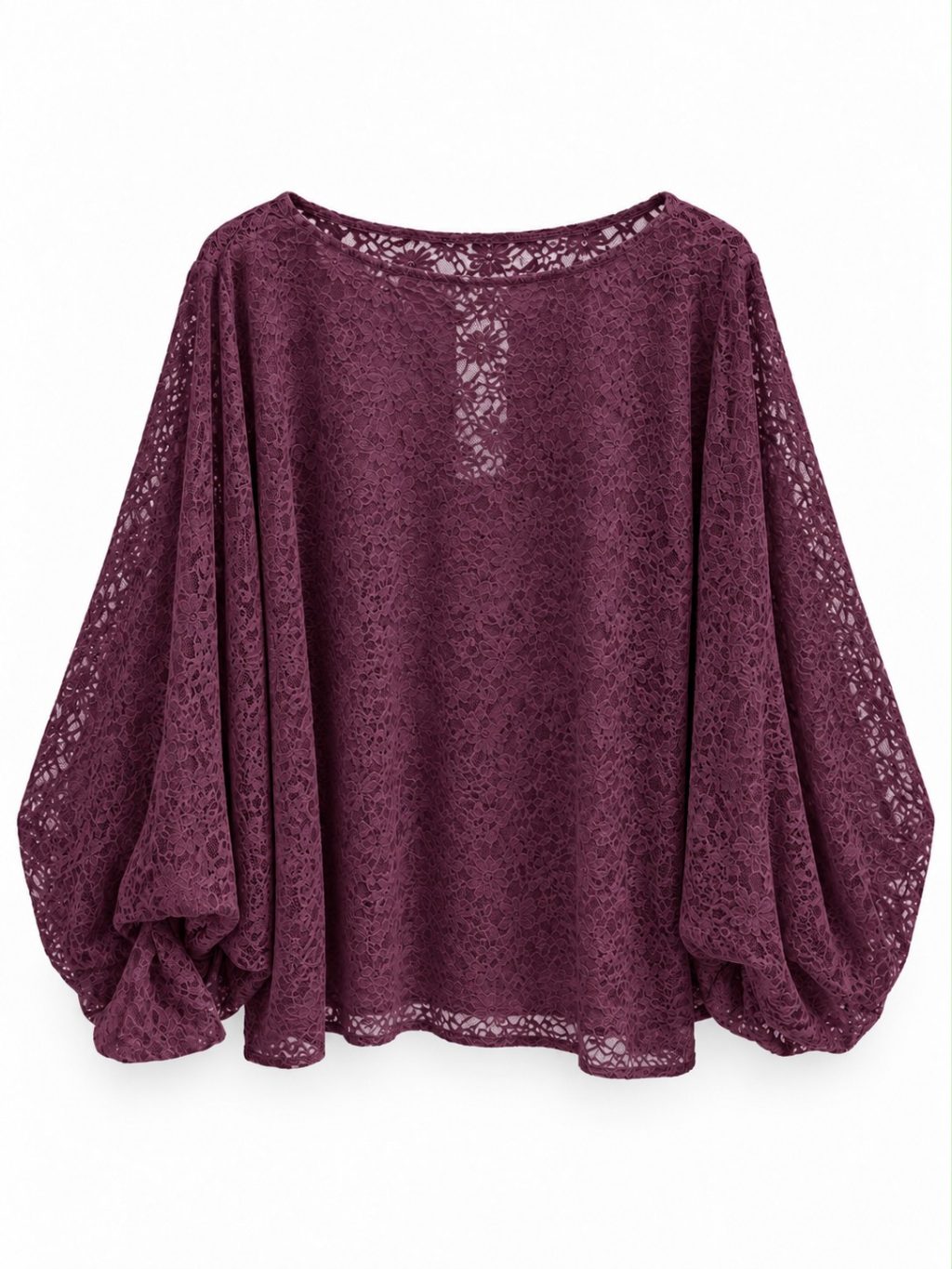 1977 Top Lace Draped sleeves - Afbeelding 4