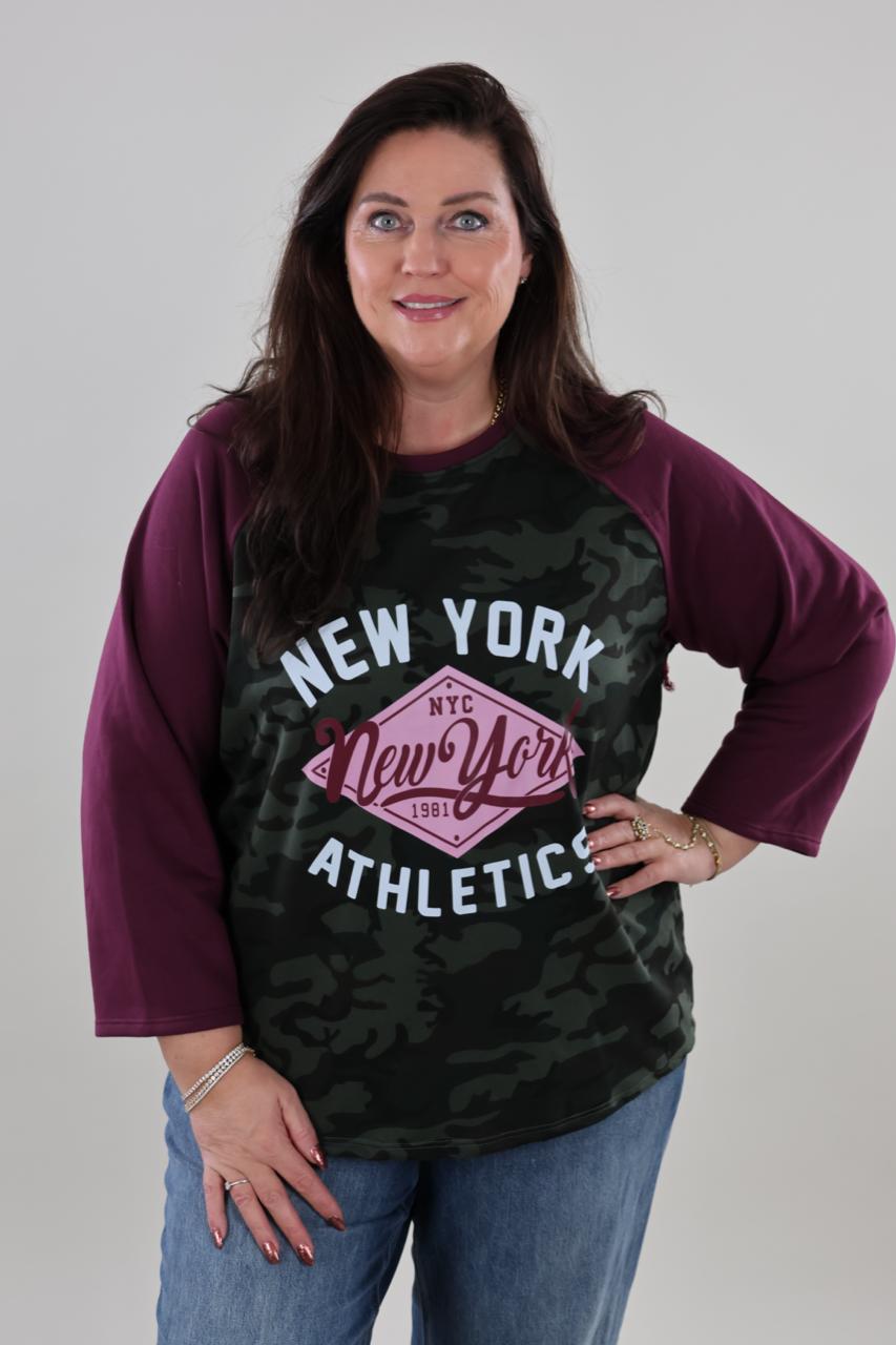 1981 Shirt NY Long sleeve Army