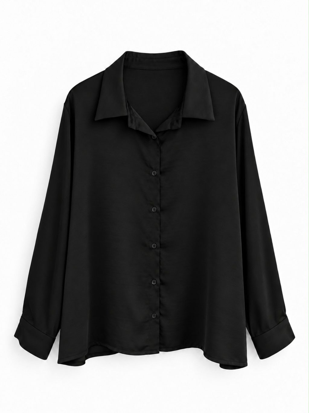 1982 Blouse Satin look Basic - Afbeelding 5