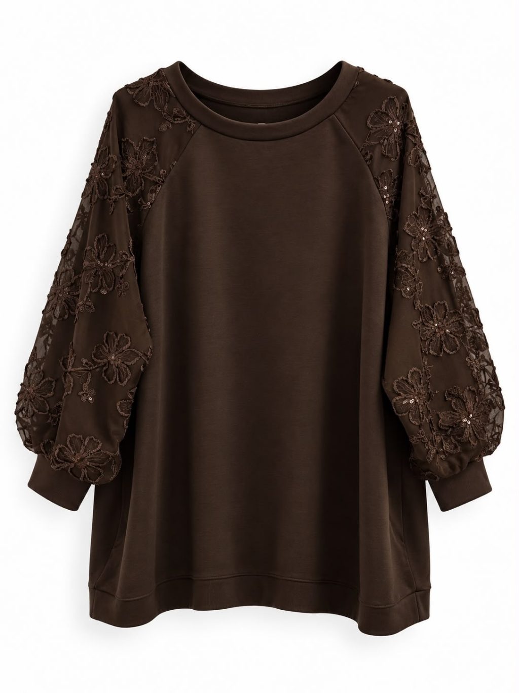 1987 Sweater Floral Sleeves - Afbeelding 3