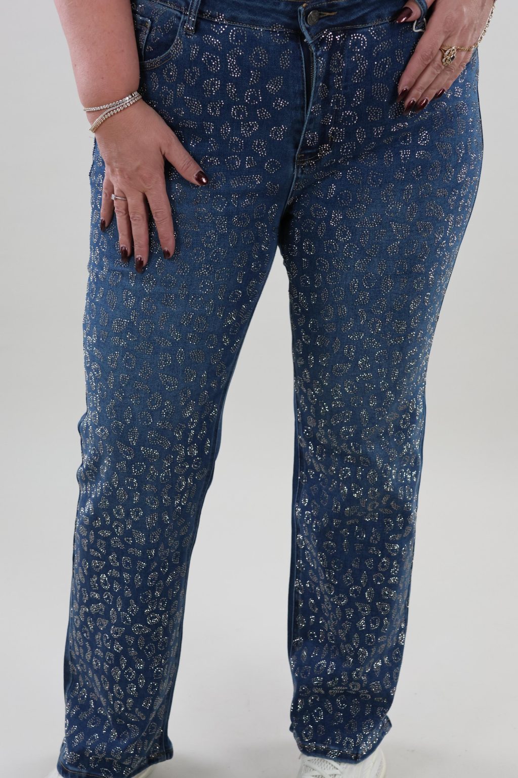 Curved Angels Jeans 2711 Sparkle Panter - Afbeelding 3