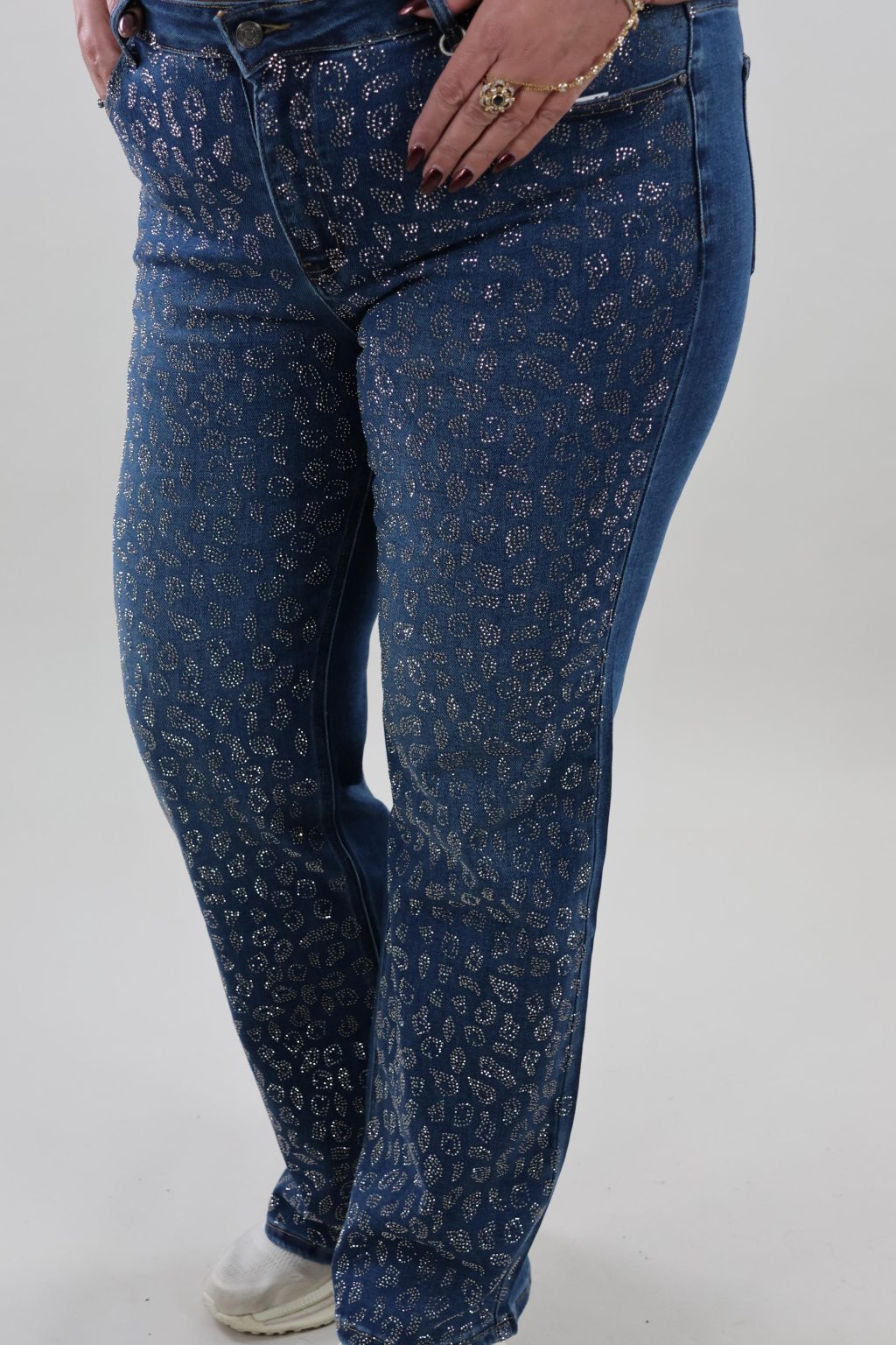 Curved Angels Jeans 2711 Sparkle Panter