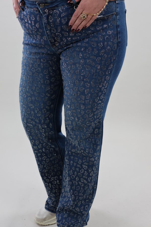 Curved Angels Jeans 2711 Sparkle Panter