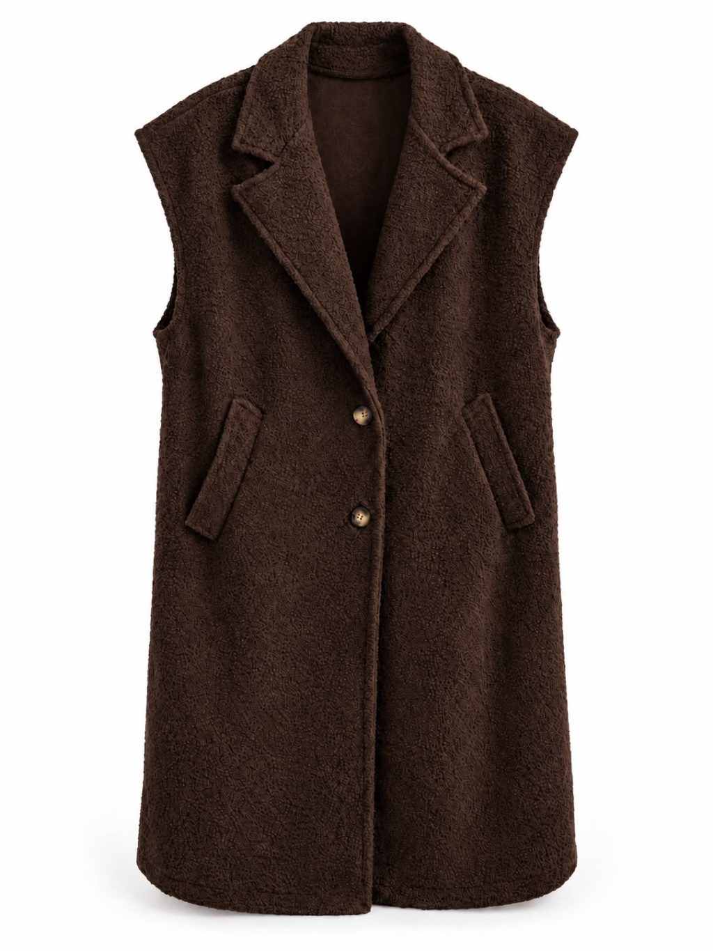 1921 Gilet Teddy Long - Afbeelding 4
