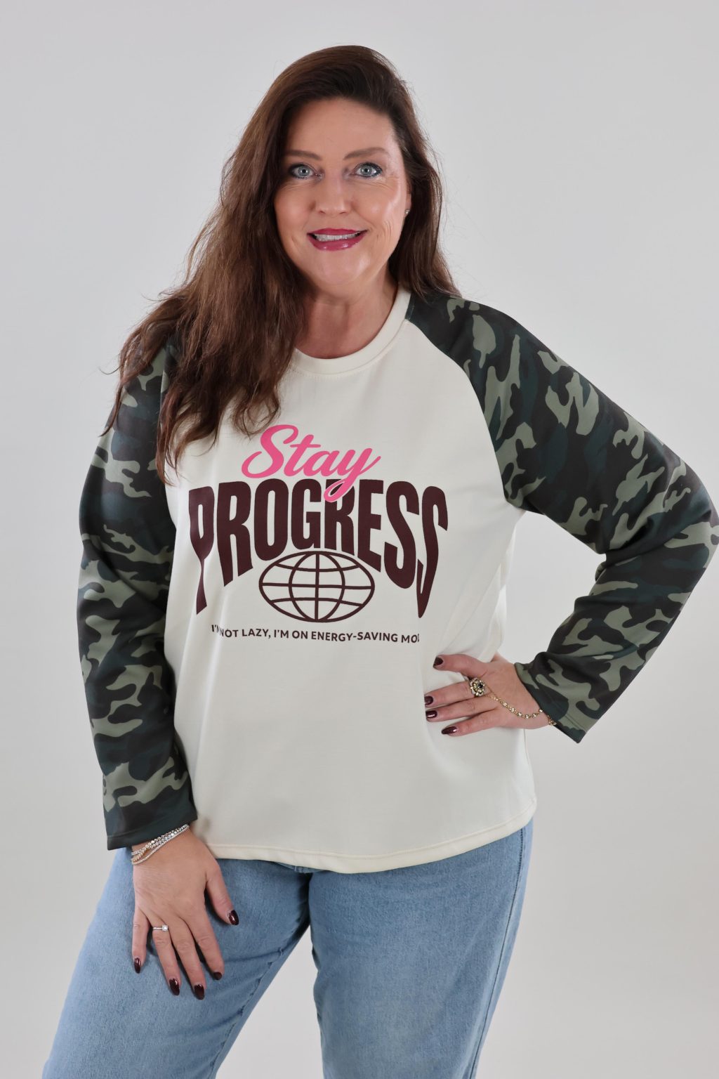 Pre order - 1906 Shirt Stay Long sleeve Army - Afbeelding 3