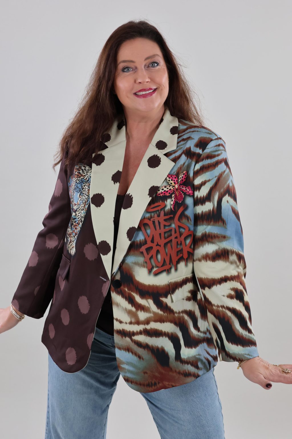 1912 Blazer Polka Animal - Afbeelding 2