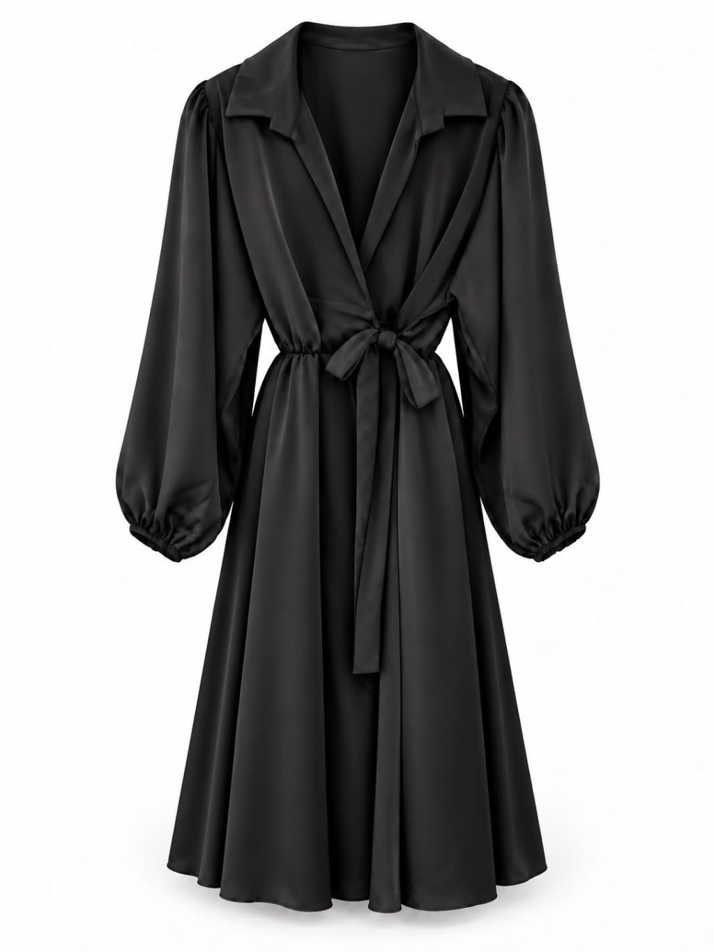 1922 Dress Satin look Short - Afbeelding 4