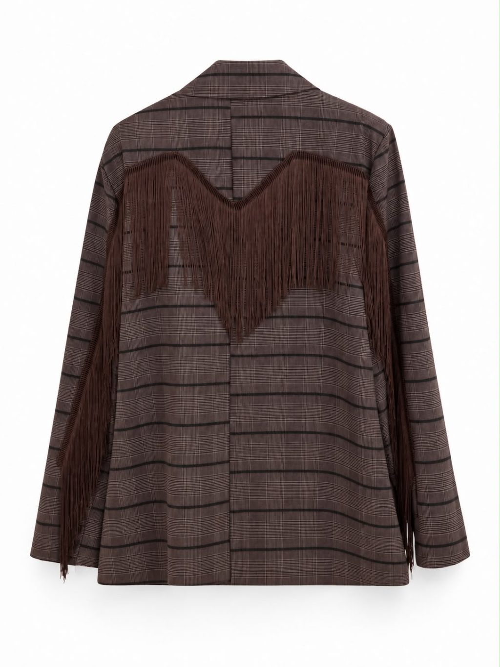 1938 Blazer Ruitjes Fringe - Afbeelding 7