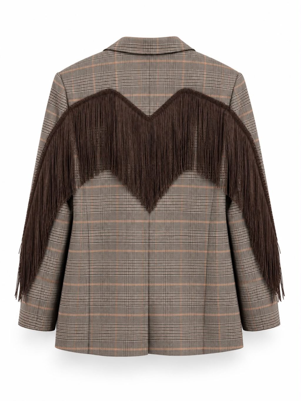 1938 Blazer Ruitjes Fringe - Afbeelding 4