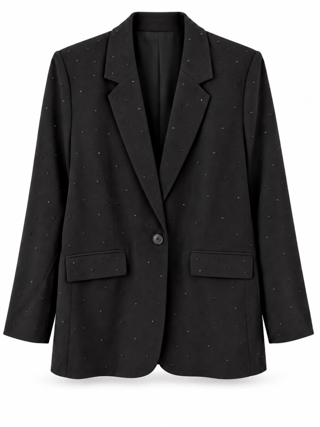 Vero Moda Curve 159 vmc Texas loose studs blazer - Afbeelding 3
