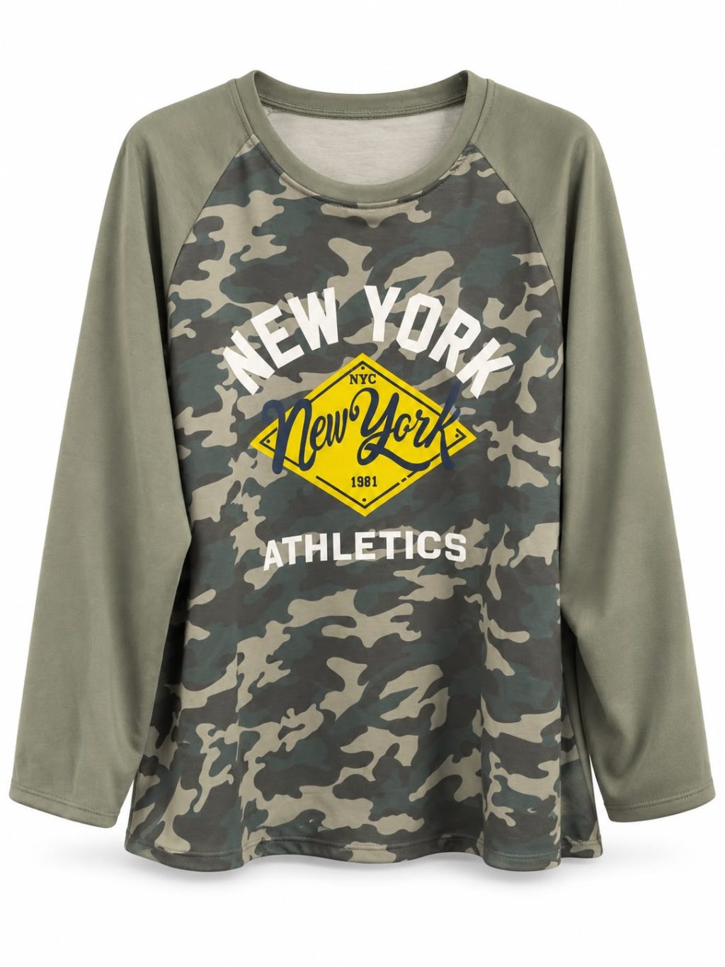 1939 Shirt NY Long sleeve Army - Afbeelding 4