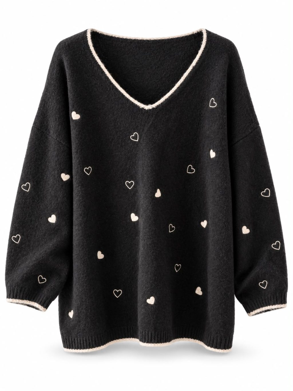 1949 Sweater Hearts V-Neck - Afbeelding 7