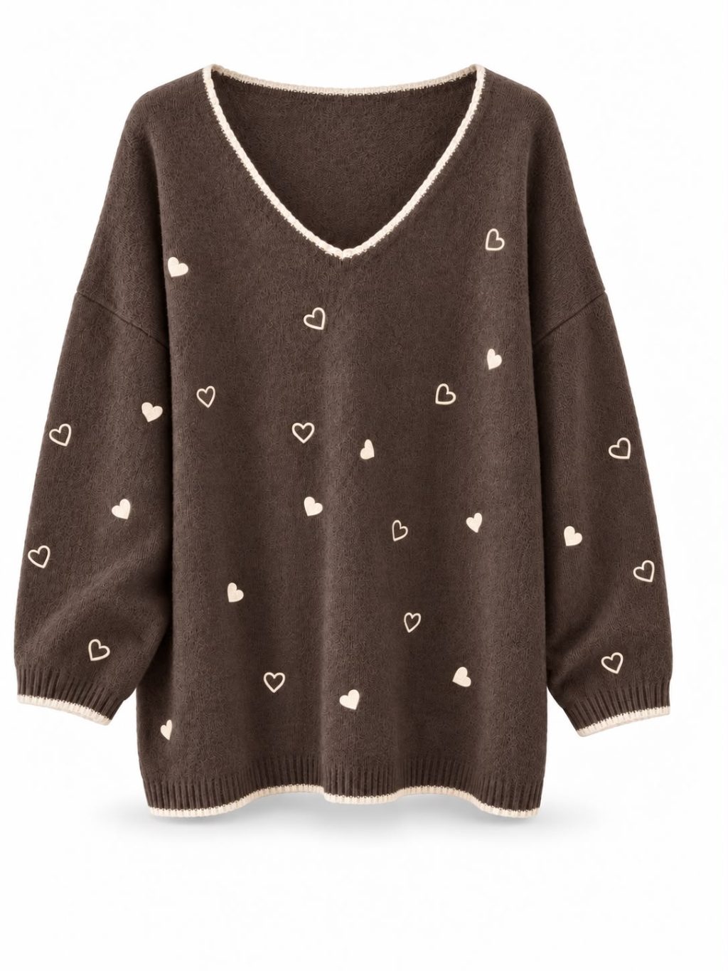 1949 Sweater Hearts V-Neck - Afbeelding 5