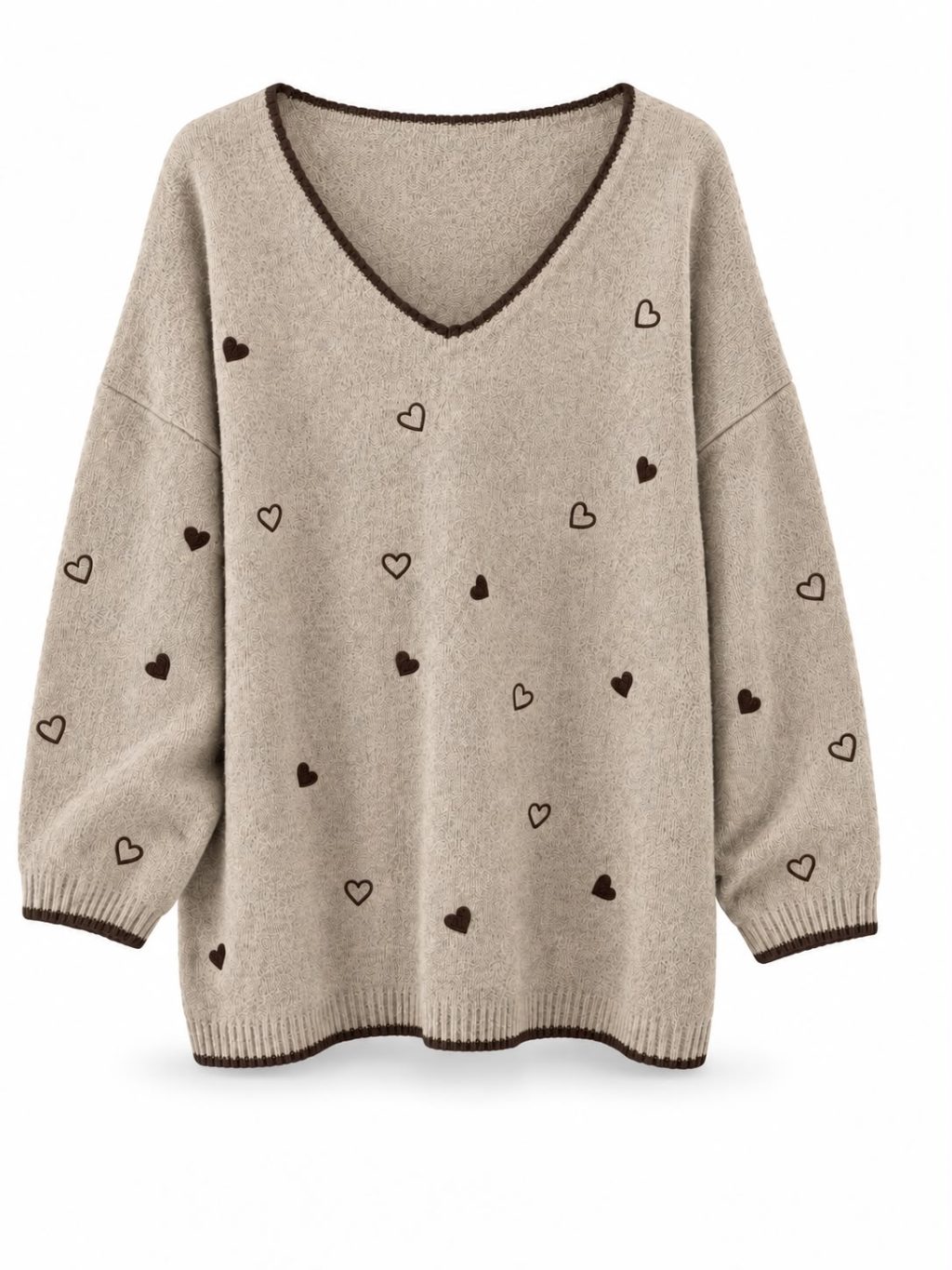 1949 Sweater Hearts V-Neck - Afbeelding 4