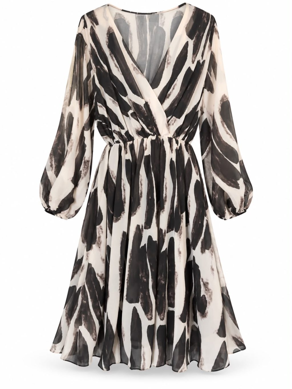 1948 Dress V-neck - Afbeelding 4