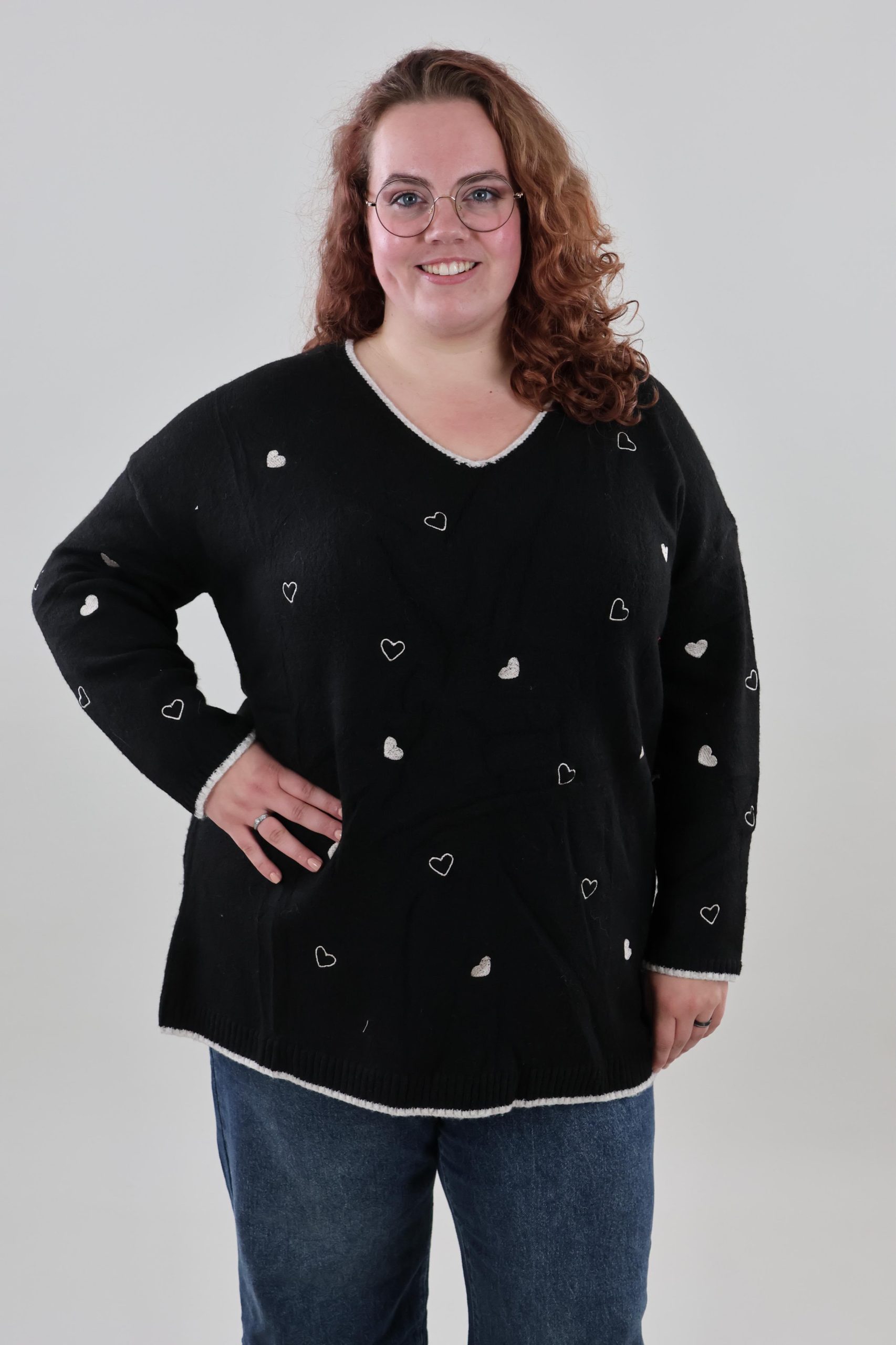 1949 Sweater Hearts V-Neck