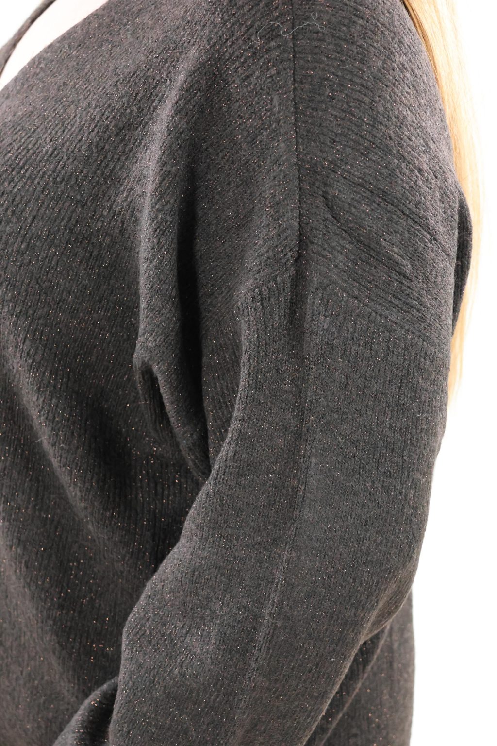 Vero Moda Curve 161 vmc crewlefile glitter - Afbeelding 3