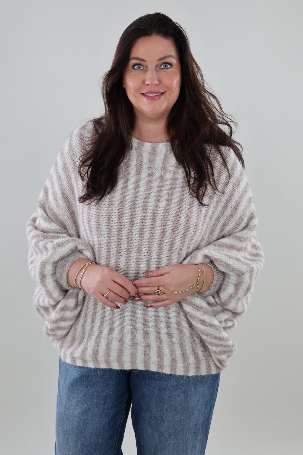 1973 Sweater Knitted Stripes - Afbeelding 2