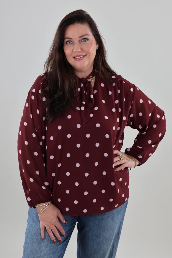 Vero Moda Curve 166 vmc annalisa scarf top