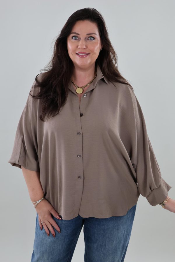 1963 Blouse Basic Sleeves Draped