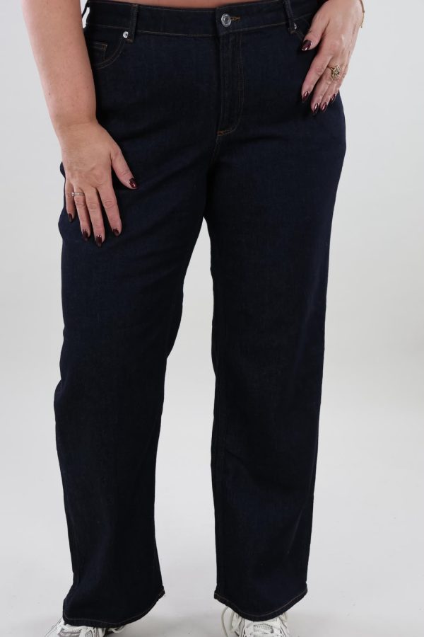 Vero Moda 5 vmc tessa wide dark denim