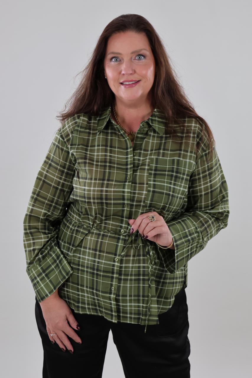 Vero Moda 137 vmc Annie ls tie shirt - Afbeelding 2