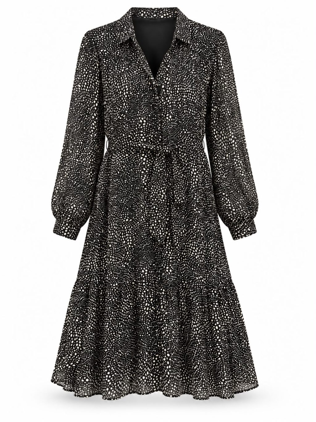 Vero Moda Curve 162 vmc nabila gedna shirt dress - Afbeelding 3