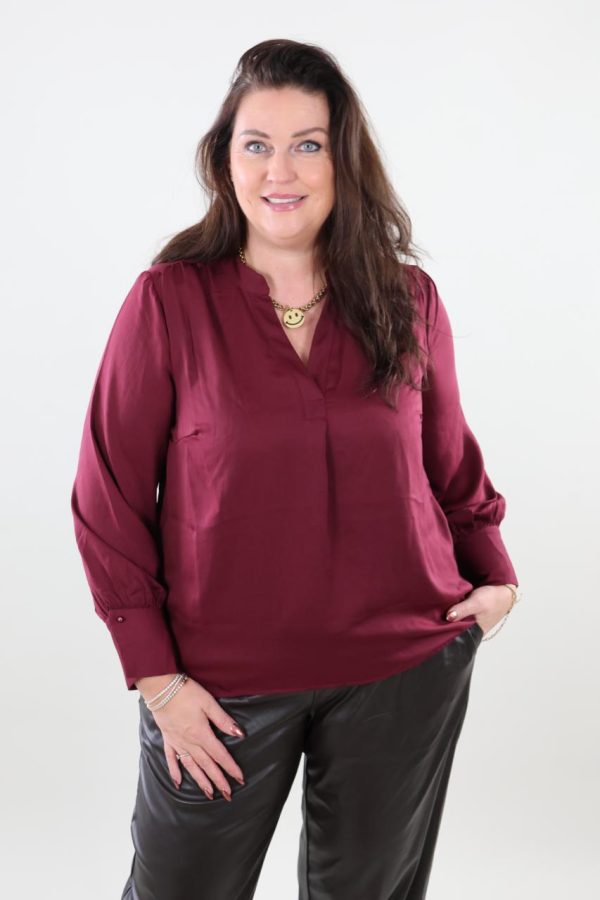 Vero Moda Curve 164 vmc masana v neck top