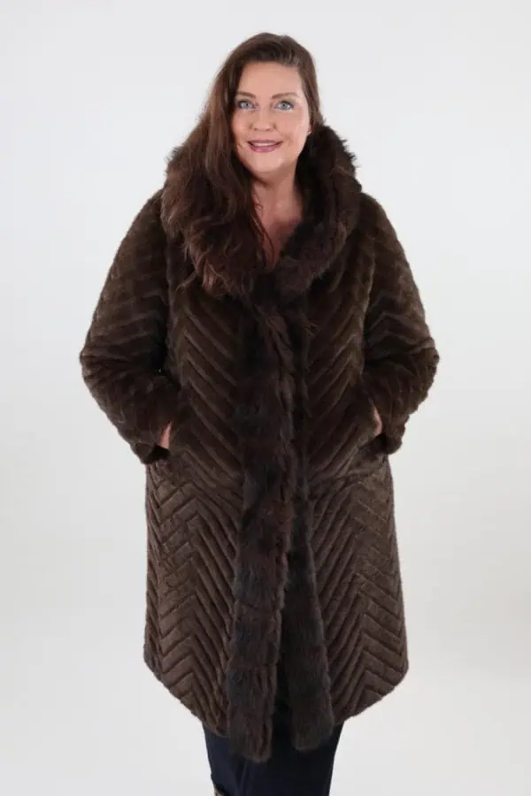 Winterjas 16 Faux Fur